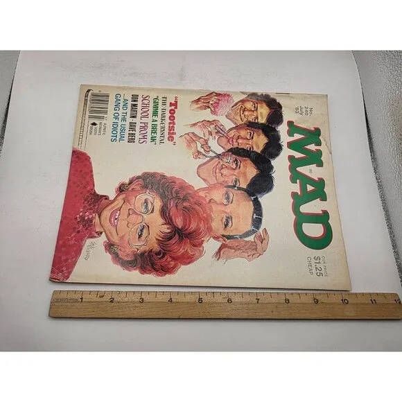MAD Magazine July 1983 #240 Tootsie Dark Crystal Don Martin EC Pubs - Picture 15 of 15